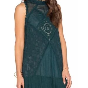 Free People Angel Lace Mini Dress